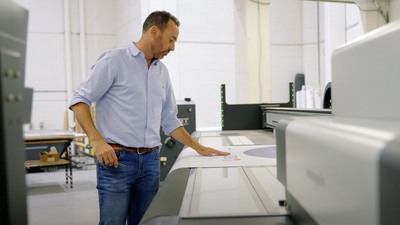 Clarke Murphy Print installs their seventh swissQprint since 2012