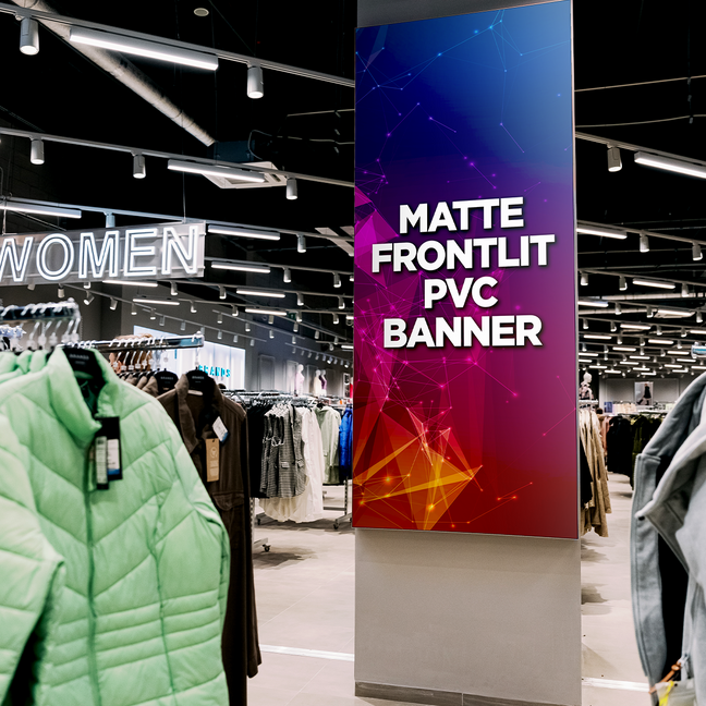 Matte Frontlit PVC Banner