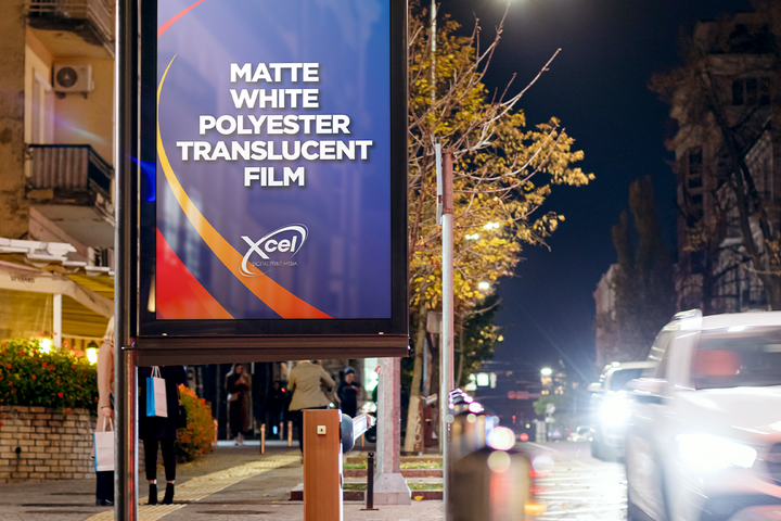 Matte White Polyester Translucent Film