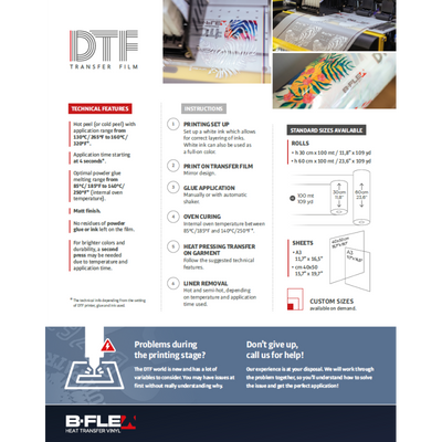 B-Flex DTF Transfer Film