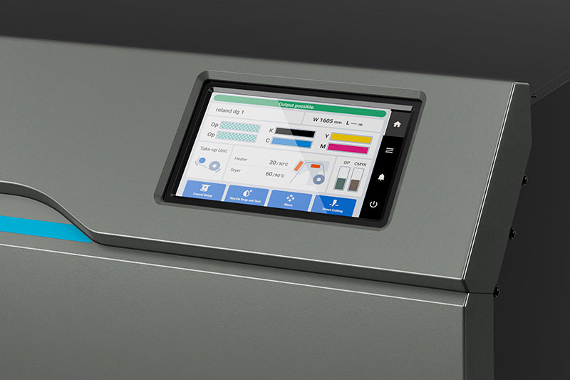 7-inch full-colour touchscreen control panel on AP-640