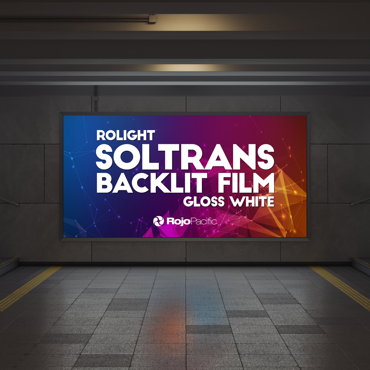 Rolight Soltrans Backlit Film Gloss White